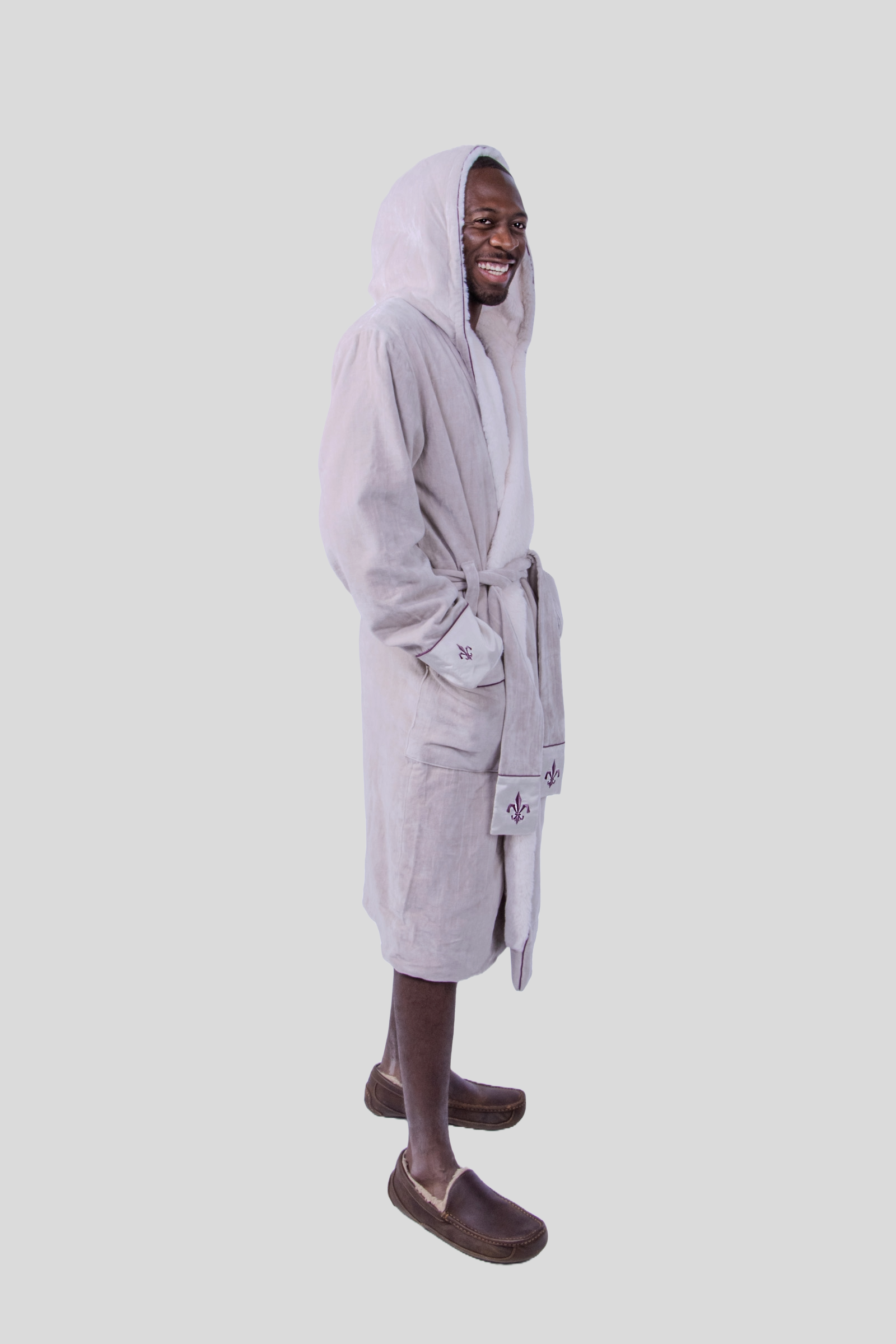 Heather Grey Bergamo Baltic Robe